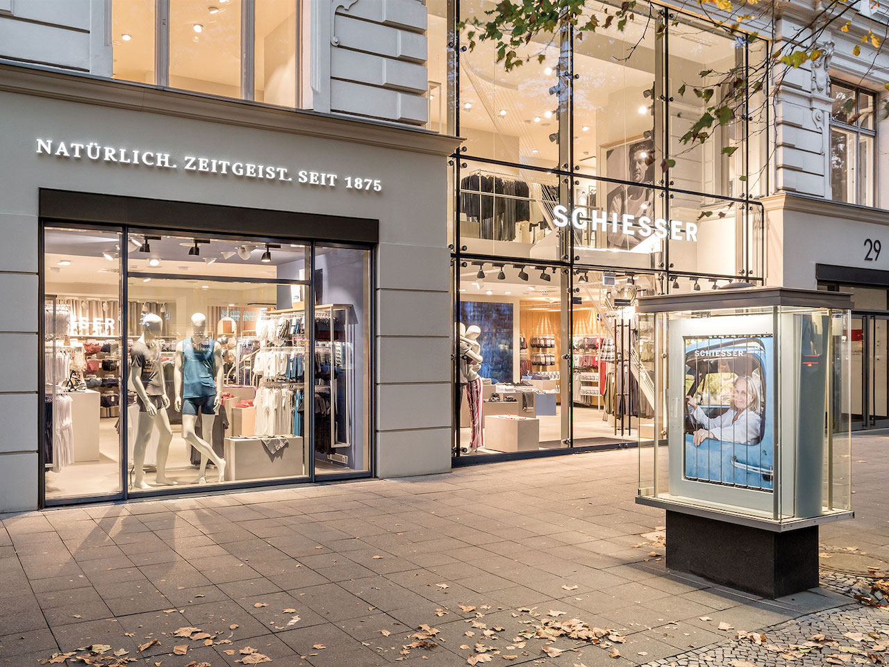 Schiesser Flagshipstore – ANZIEHEND. NATÜRLICH!