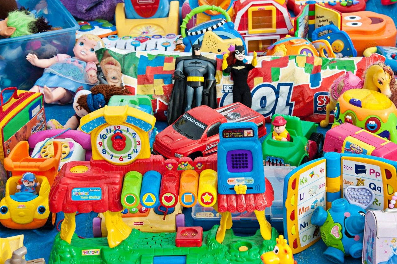 Kinderspielecken im Einzelhandel