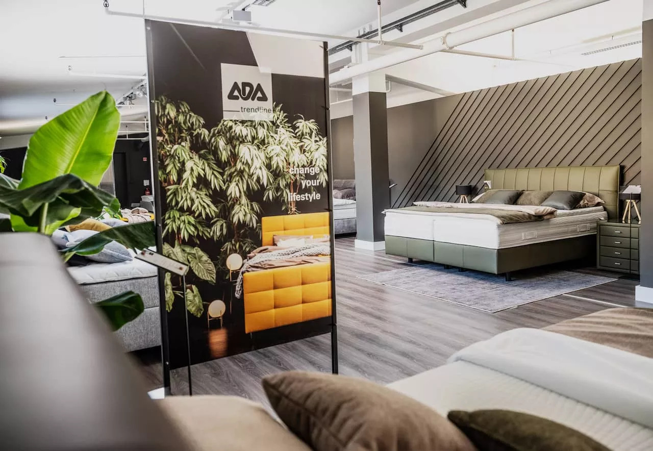 ADA Möbelwerke mit neuem Messe- und POS-Konzept