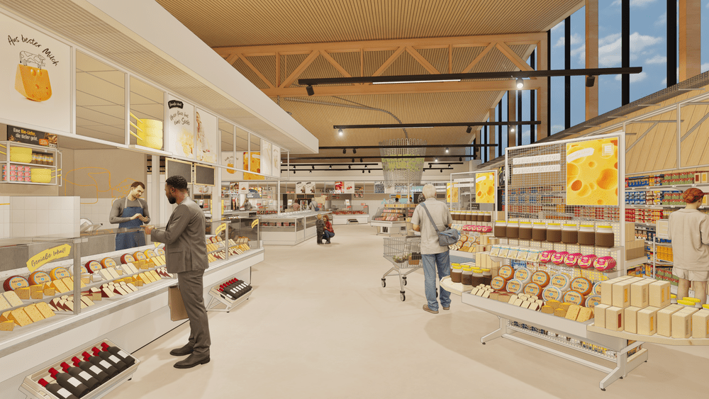 Innovativer EDEKA Zukunftsmarkt in Nauen Innovativer EDEKA Zukunftsmarkt in Nauen